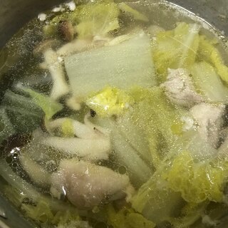 鶏もも肉と白菜のポン酢煮╰(*´︶`*)╯